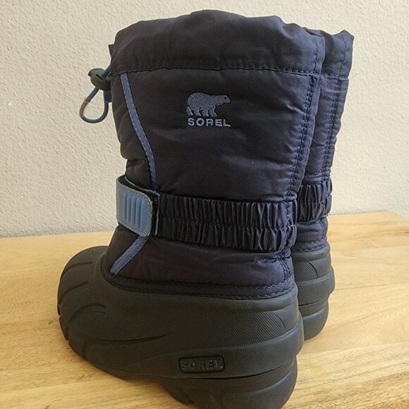 Sorel Snow Boots Kids Size 12 Waterproof Winter Insulated NC1885-464 Shoes - Picture 4 of 11